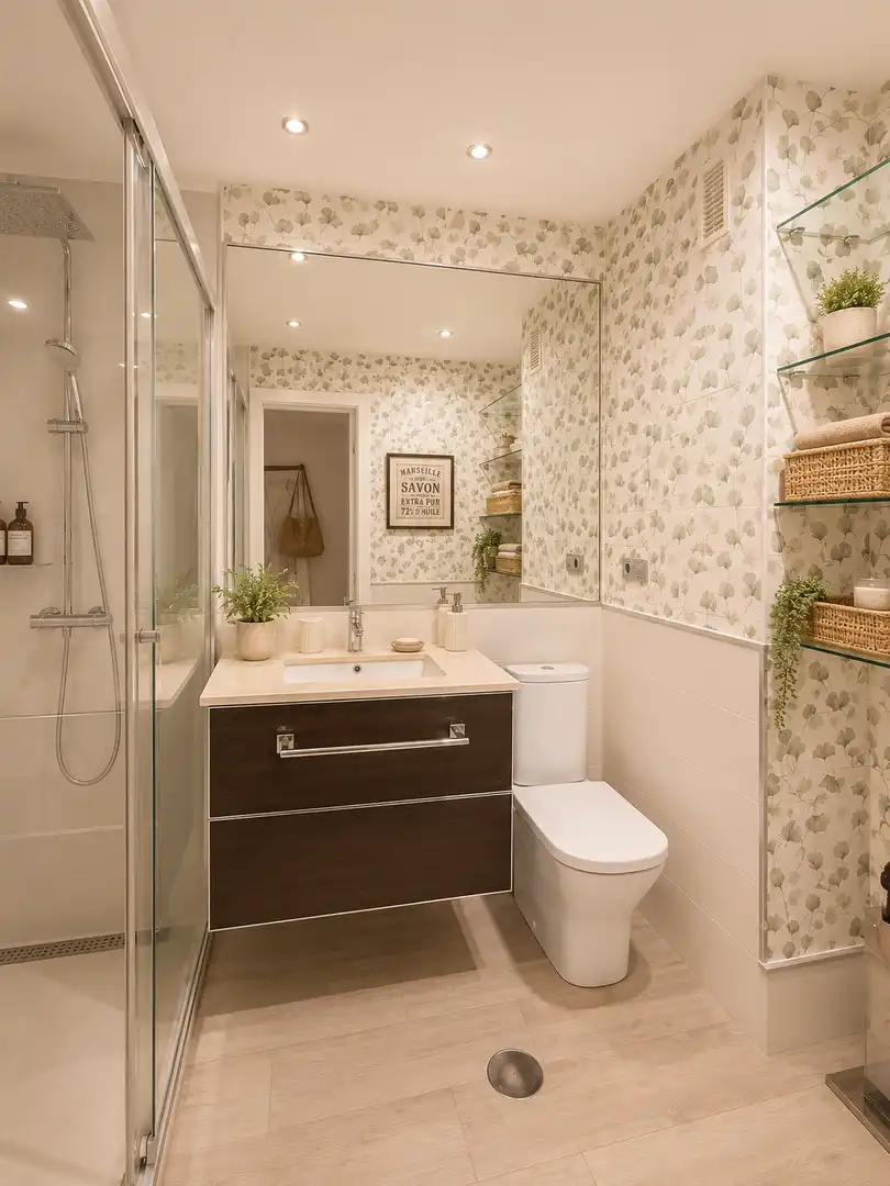 Bathroom of Flat for sale in Estepona  with Air Conditioner, Heating and Private garden