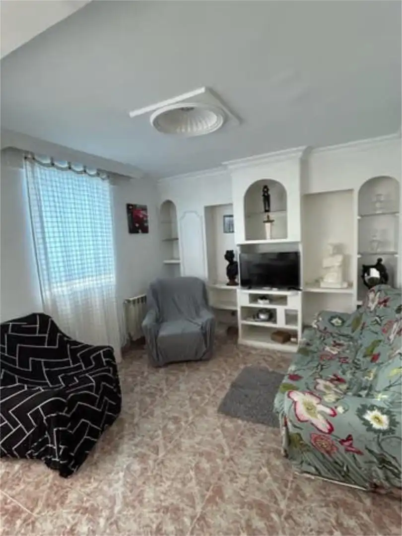 Sala de estar de Piso de alquiler en Santiago de Compostela  con Amueblado y Se aceptan mascotas