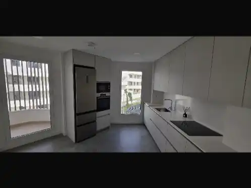 Piso de alquiler en Avenida Arrigo Boito, 5, Limonar Cocina de Piso de alquiler en Málaga con Aire acondicionado, Jardín privado y Parquet