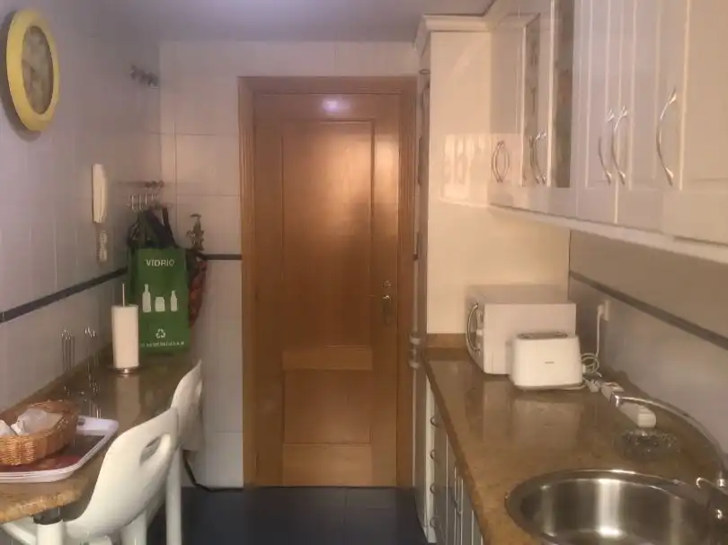 Flat for rent in Calle de Minerva, 70, Valdebernardo - Valderribas Kitchen of Flat for rent in Madrid with Air Conditioner, Heating and Parquet flooring