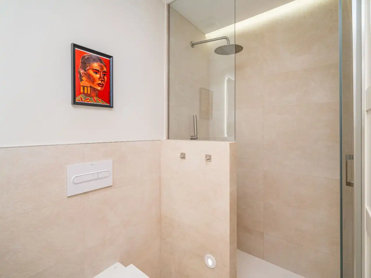 Piso de alquiler en Calle de Cartagena, 65, Guindalera Baño de Piso de alquiler en Madrid Capital con Aire acondicionado