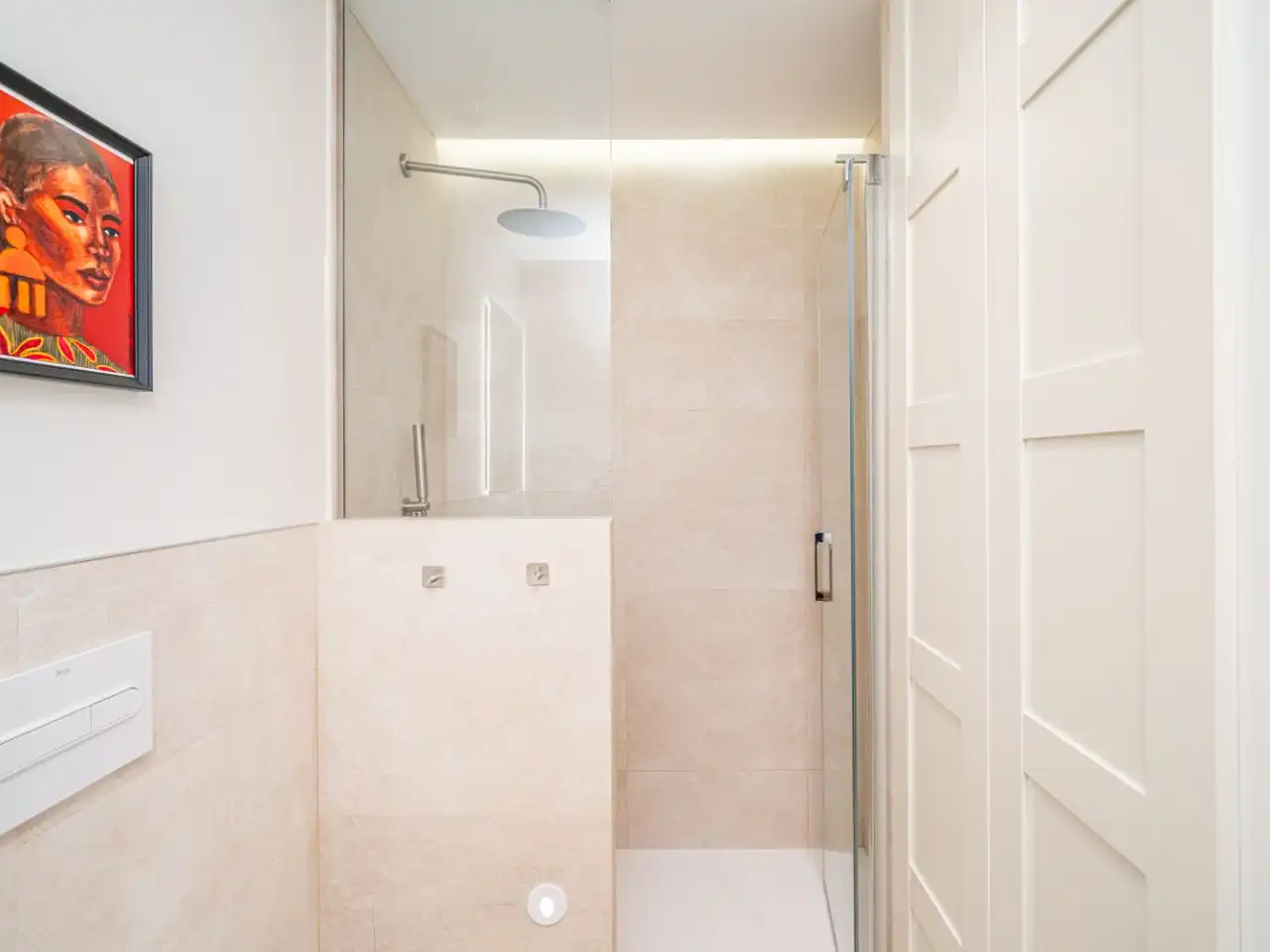 Piso de alquiler en Calle de Cartagena, 65, Guindalera Baño de Piso de alquiler en Madrid Capital con Aire acondicionado