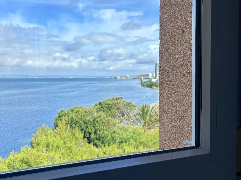 Wohnung zur Miete in Strasse el Barón Km7, ., Playa de las Gaviotas - El Pedrucho Wohnung zur Miete in La Manga del Mar Menor mit Klimaanlage und Terrasse