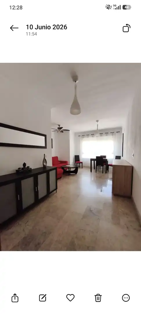Flat for sale in Calle Teniente Morán, 39, El Industrial Living room of Flat for sale in Melilla Capital with Air Conditioner
