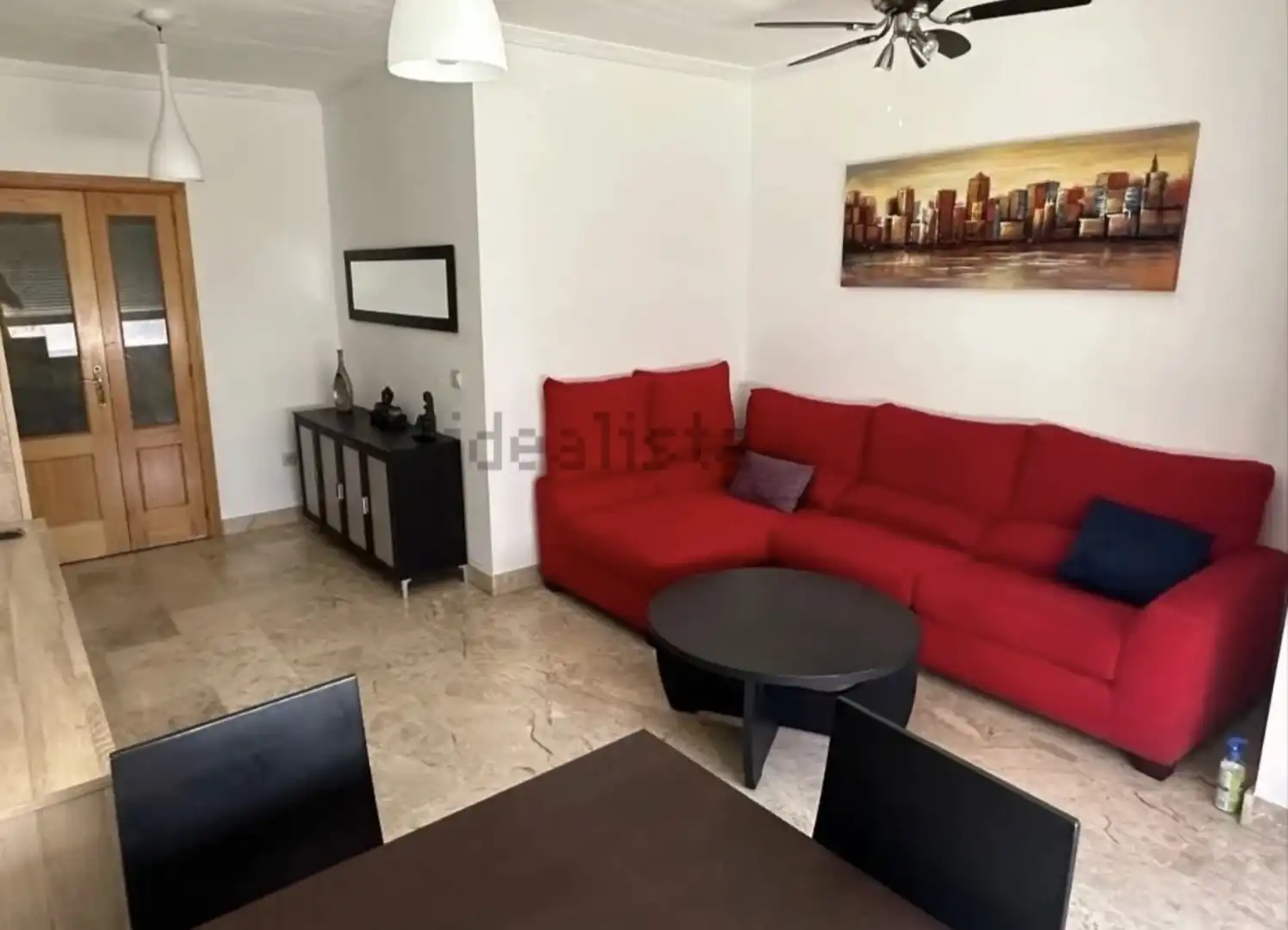 Flat for sale in Calle Teniente Morán, 39, El Industrial Living room of Flat for sale in Melilla Capital with Air Conditioner