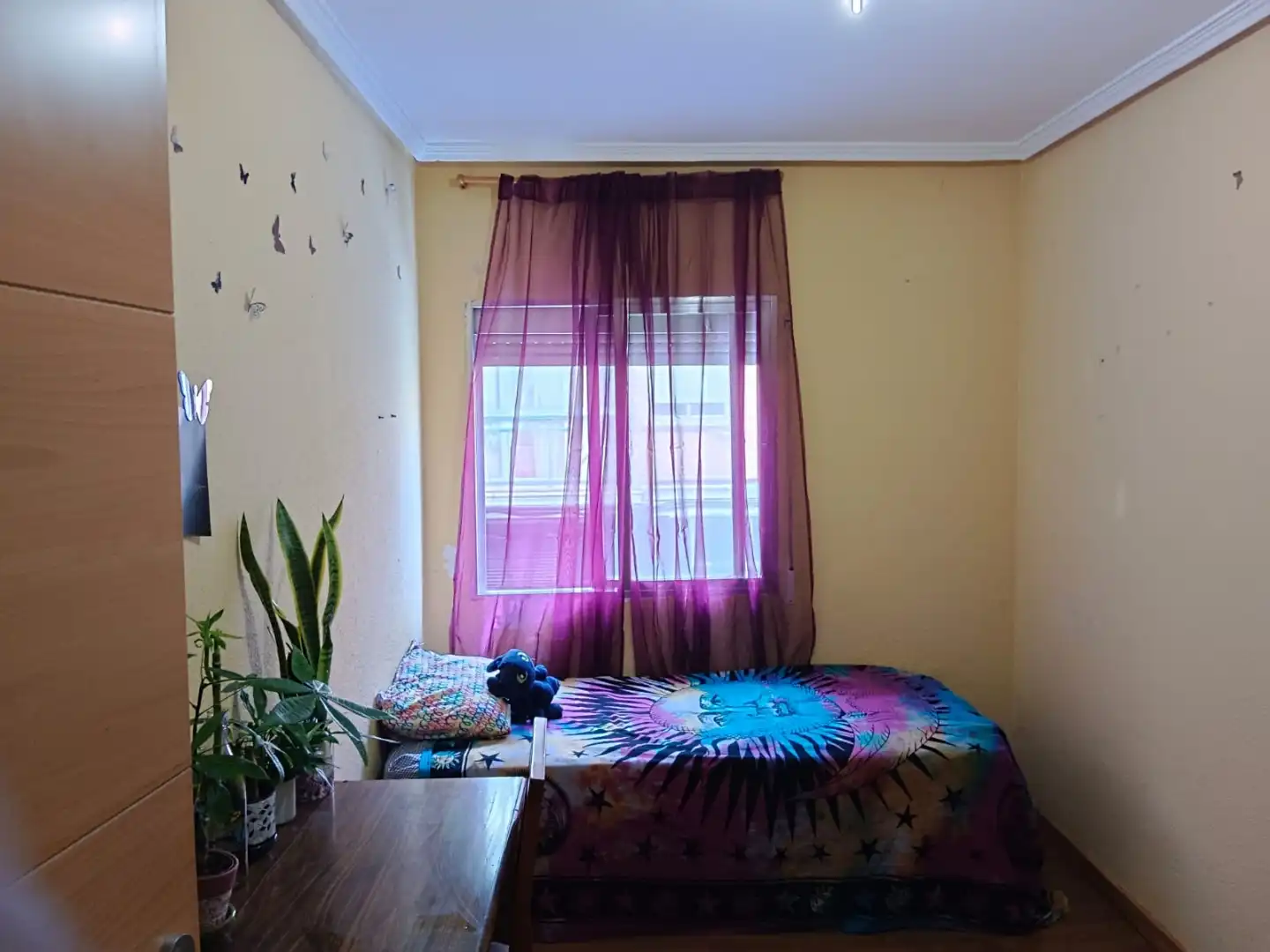 Zimmer in Calle Río Nervión, 20, San Nicasio Schlafzimmer von Wohnung zur untervermieten in Leganés mit Parkett, Möbliert und Ofen