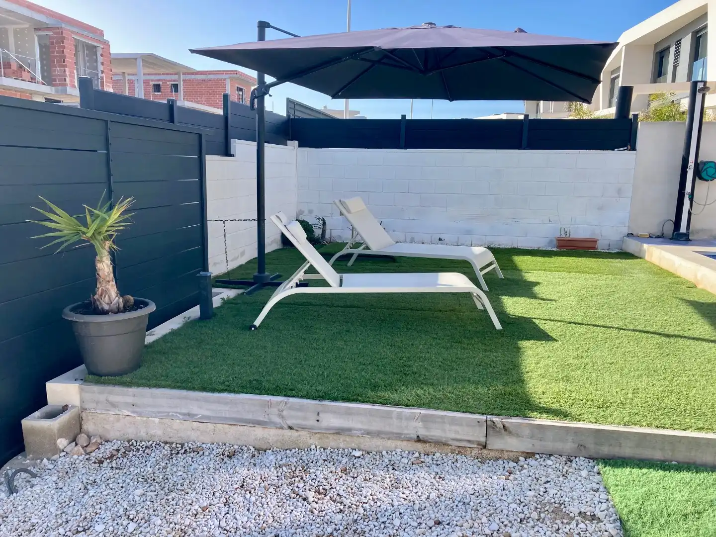 Houses for sale in Carrer de Xipre, 52, Gran Alacant Terrace of Houses for sale in Santa Pola with Air Conditioner, Terrace and Swimming Pool