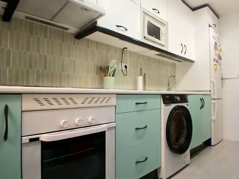 Piso en venta en Calle de Angeles Gasset, 115, San Fernando - Carretera de Valencia Cocina de Piso en venta en Cuenca Capital