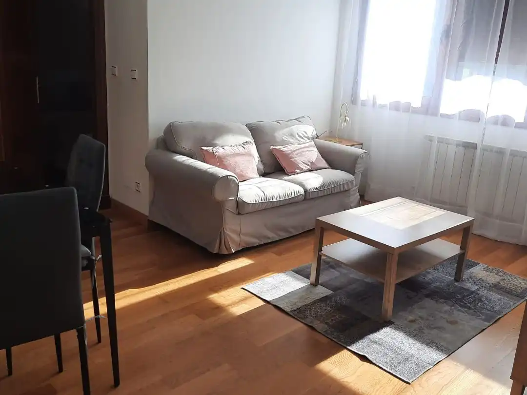 Flat for rent in Calle Morcín, 6, Montecerrao Living room of Flat for rent in Oviedo with Heating, Parquet flooring and Furnished