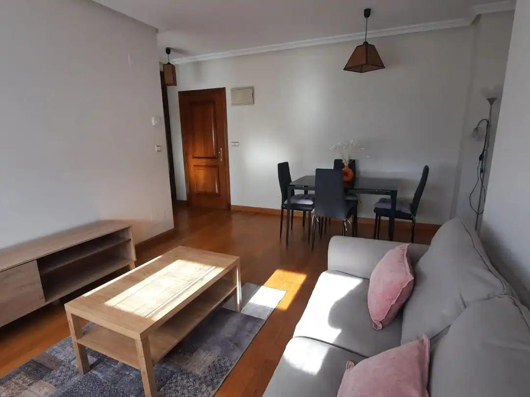 Flat for rent in Calle Morcín, 6, Montecerrao Living room of Flat for rent in Oviedo with Heating, Parquet flooring and Furnished