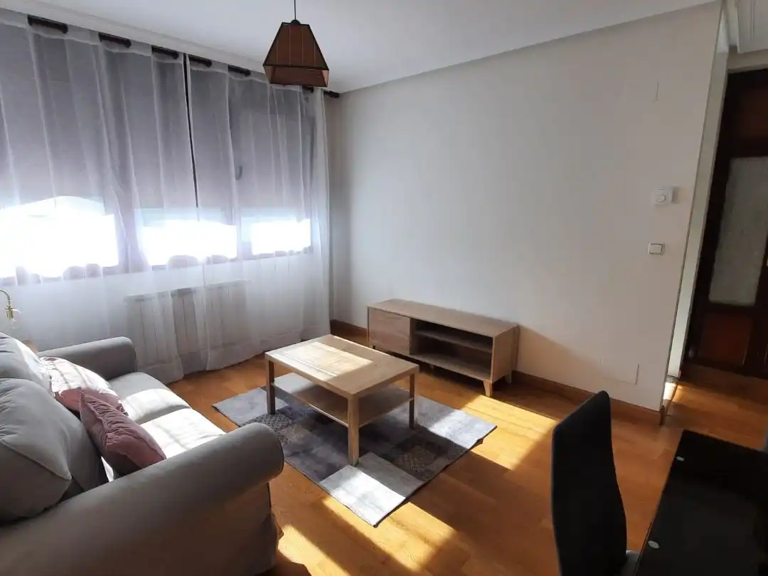 Flat for rent in Calle Morcín, 6, Montecerrao Living room of Flat for rent in Oviedo with Heating, Parquet flooring and Furnished