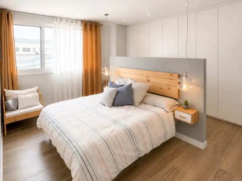 Piso en venta en Calle Sorzano, 16, La Cava - Fardachón Habitación de Piso en venta en Logroño con Aire acondicionado, Terraza y Piscina