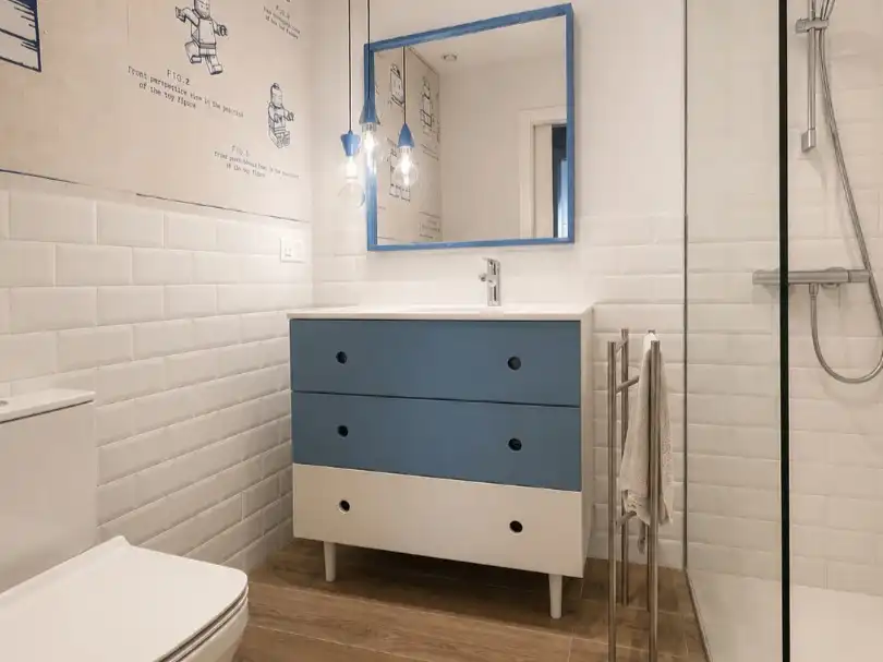 Piso en venta en Calle Sorzano, 16, La Cava - Fardachón Baño de Piso en venta en Logroño con Aire acondicionado, Terraza y Piscina