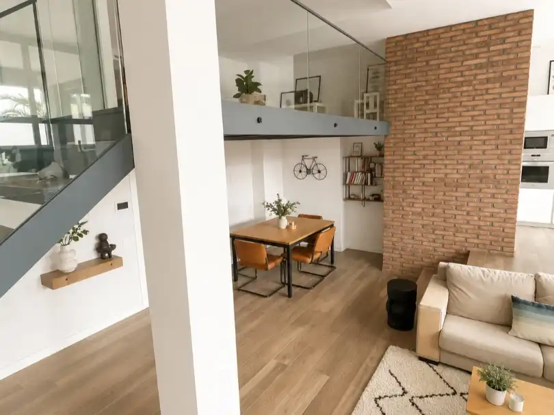 Piso en venta en Calle Sorzano, 16, La Cava - Fardachón Sala de estar de Piso en venta en Logroño con Aire acondicionado, Terraza y Piscina