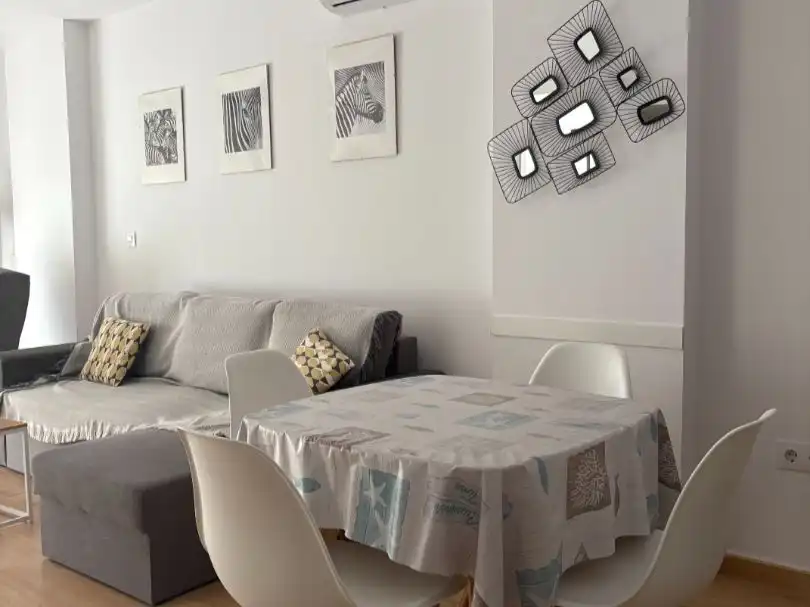 Comedor de Apartamento en venta en Villajoyosa / La Vila Joiosa con Aire acondicionado, Amueblado y Videoportero