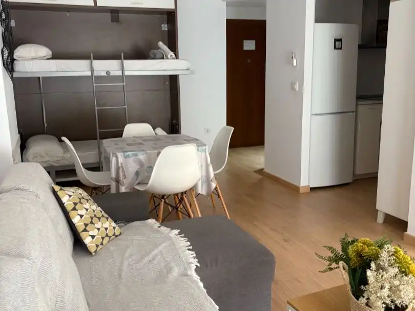 Sala de estar de Apartamento en venta en Villajoyosa / La Vila Joiosa con Aire acondicionado, Amueblado y Videoportero