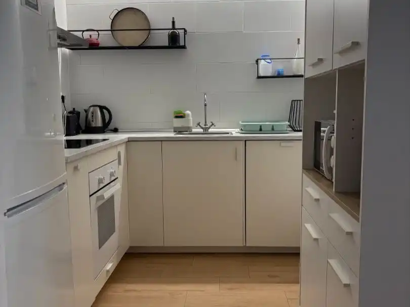 Cocina de Apartamento en venta en Villajoyosa / La Vila Joiosa con Aire acondicionado, Amueblado y Videoportero