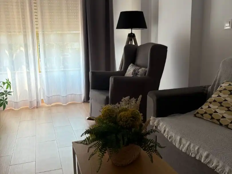 Sala de estar de Apartamento en venta en Villajoyosa / La Vila Joiosa con Aire acondicionado, Amueblado y Videoportero