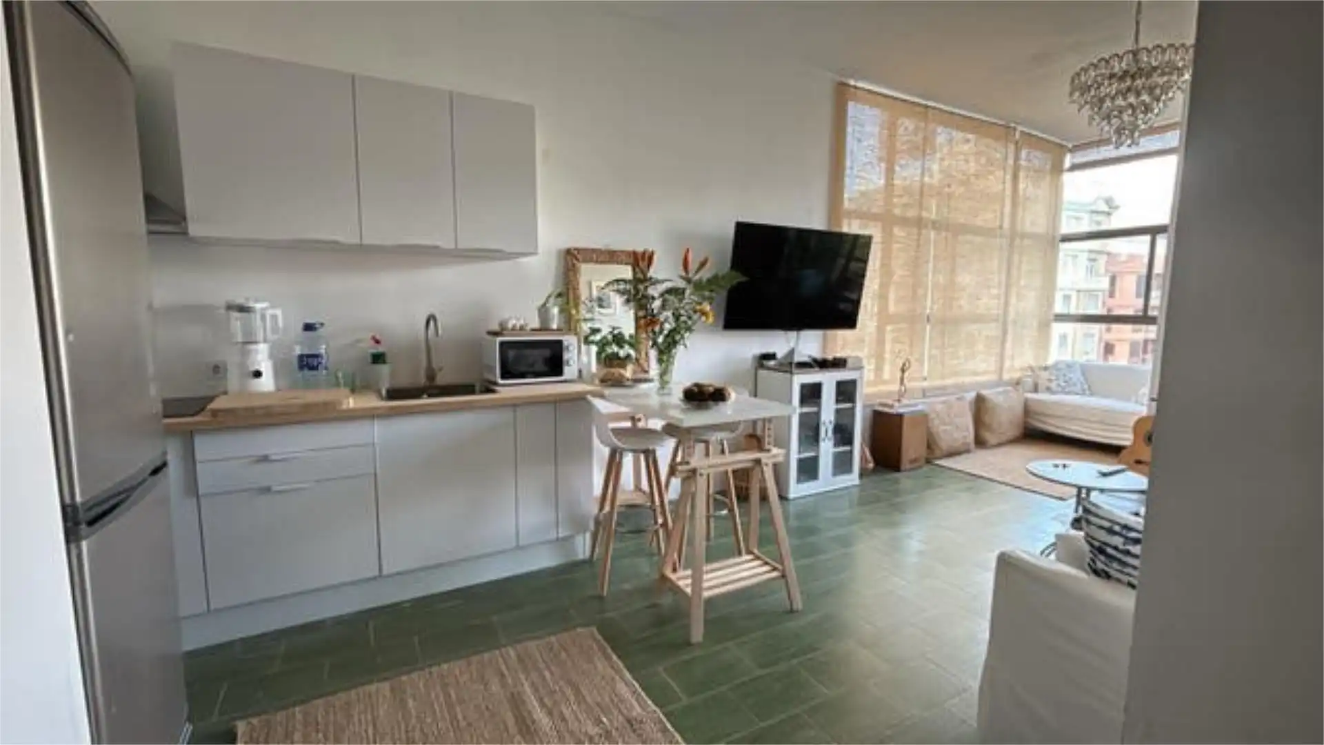 Flat for sale in Centro Kitchen of Flat for sale in Santa Cruz de Tenerife with Terrace and Furnished