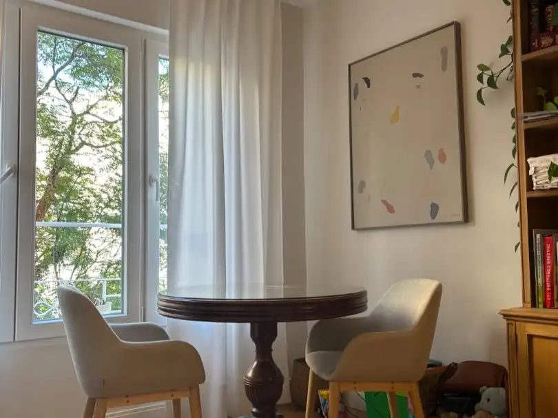 Flat for rent in Calle de Isaac Peral, 48, Vallehermoso Dining room of Flat for rent in Madrid with Air Conditioner, Heating and Parquet flooring