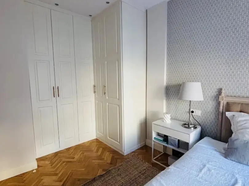 Flat for rent in Calle de Isaac Peral, 48, Vallehermoso Bedroom of Flat for rent in Madrid with Air Conditioner, Heating and Parquet flooring