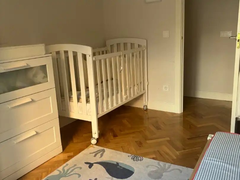 Flat for rent in Calle de Isaac Peral, 48, Vallehermoso Bedroom of Flat for rent in Madrid with Air Conditioner, Heating and Parquet flooring