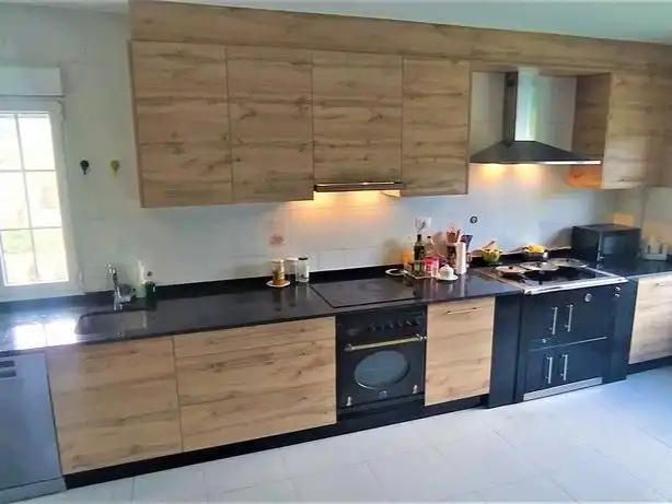 Casa o chalet en venta en AC-550, 6, Noia Cocina de Casa o chalet en venta en Noia con Calefacción, Jardín privado y Parquet