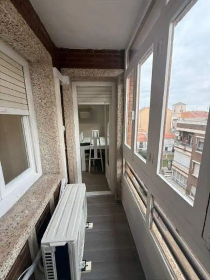 Flat for rent in El Perchel Balcony of Flat for rent in Ciudad Real with Heating, Terrace and Furnished