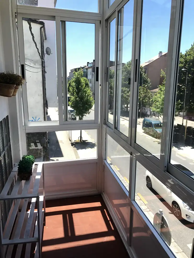 Wohnung zur Miete in Rúa de Vista Alegre, 88, Campus Norte - San Caetano Terrasse von Wohnung zur Miete in Santiago de Compostela mit Balkon