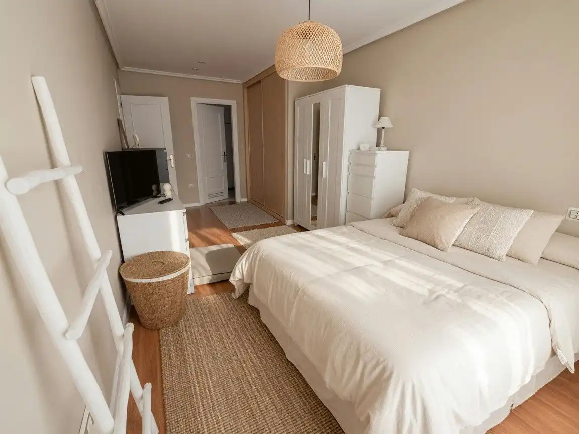 Bedroom of Flat for sale in Oviedo   with Heating, Terrace and Community parking