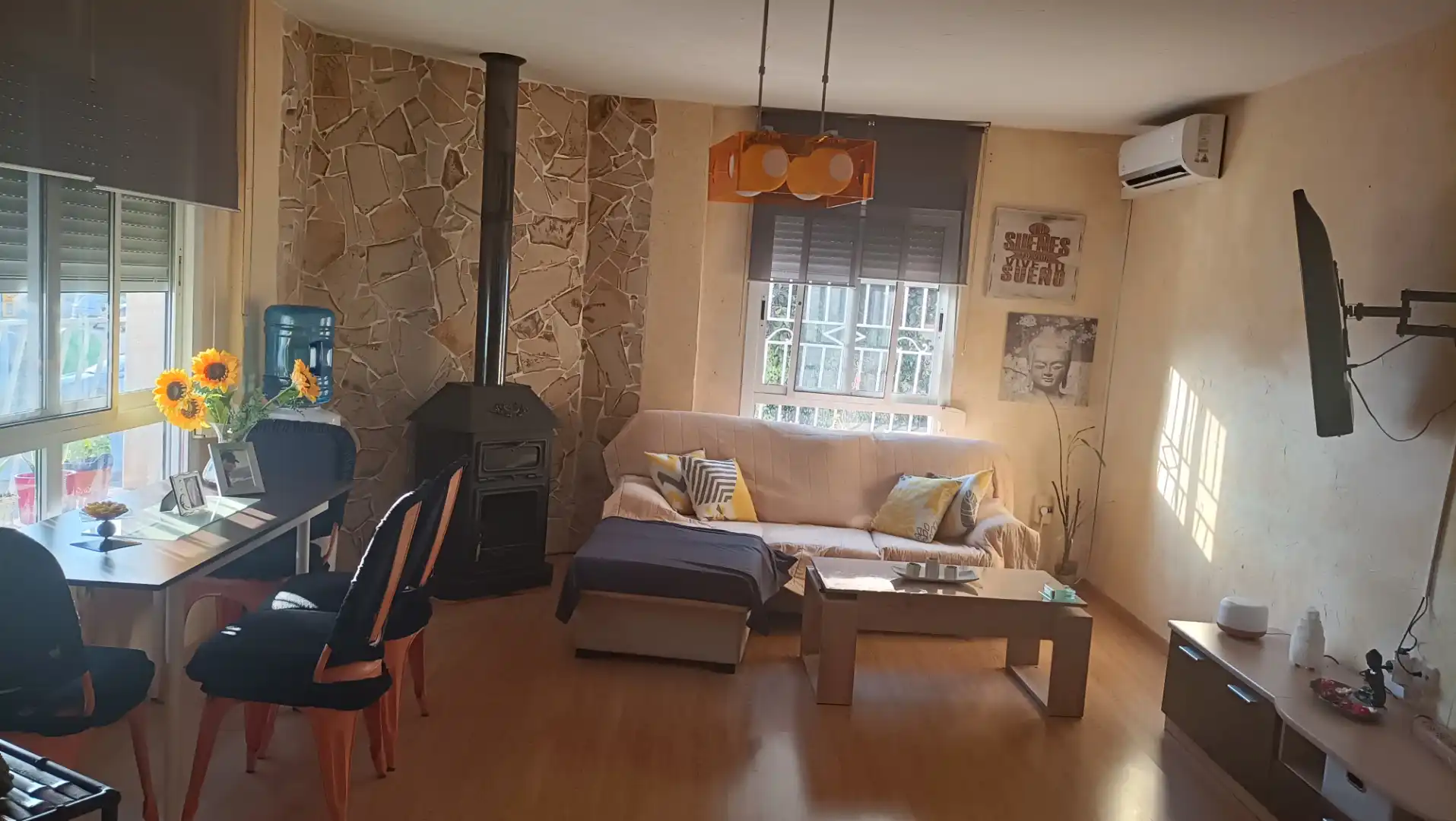 Living room of Duplexes for sale in Molina de Segura  with Air Conditioner, Heating and Terrace