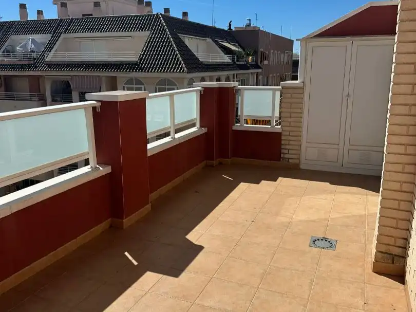 Flat for rent in Calle Virgen de la Paloma, 9, Zona Playa del Cura Terrace of Flat for rent in Torrevieja with Air Conditioner, Terrace and Furnished