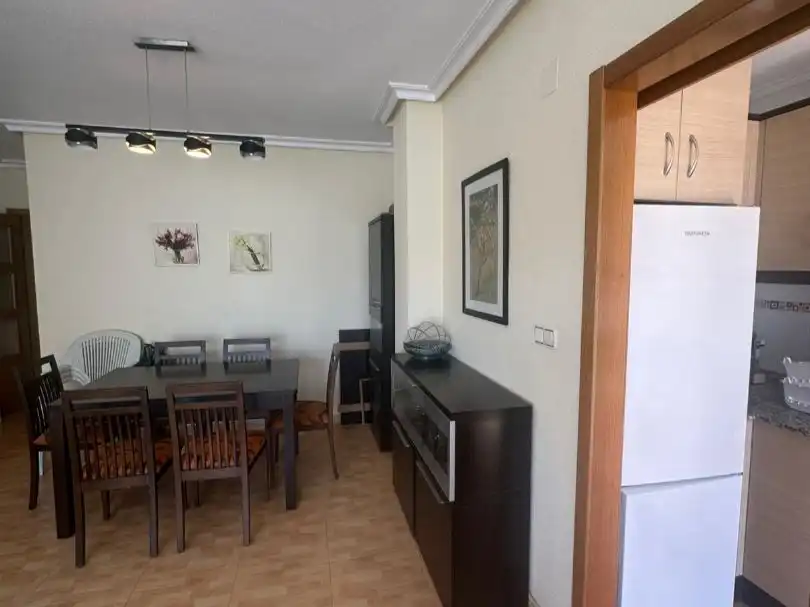Flat for rent in Calle Virgen de la Paloma, 9, Zona Playa del Cura Dining room of Flat for rent in Torrevieja with Air Conditioner, Terrace and Furnished