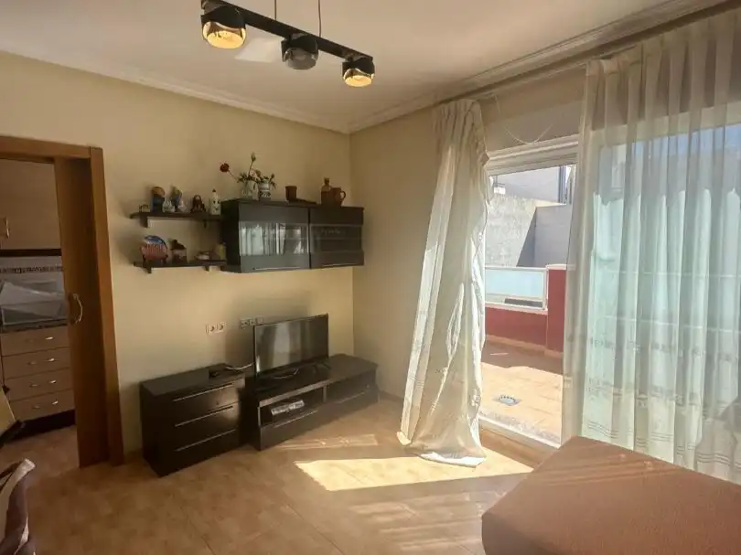 Flat for rent in Calle Virgen de la Paloma, 9, Zona Playa del Cura Living room of Flat for rent in Torrevieja with Air Conditioner, Terrace and Furnished