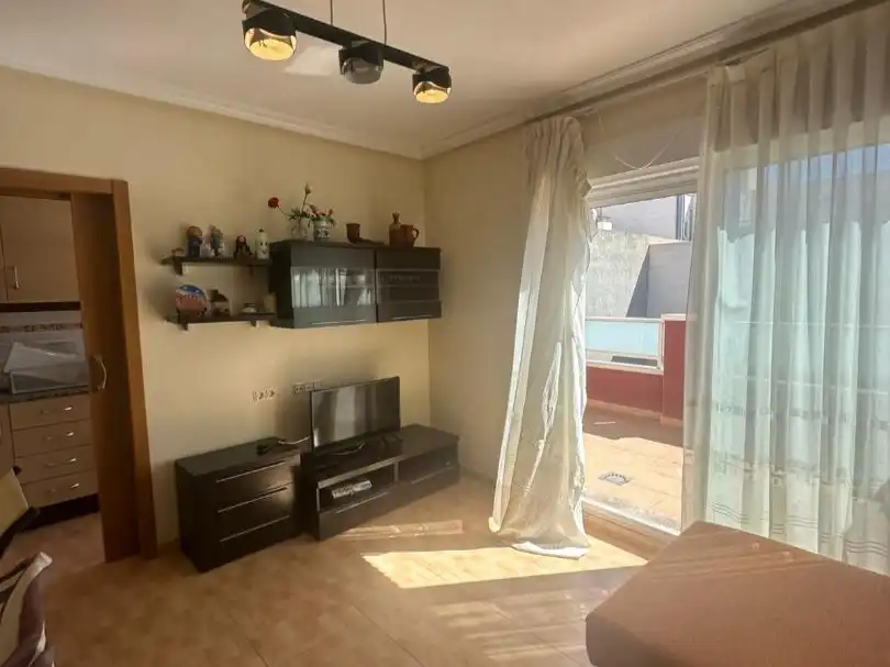Flat for rent in Calle Virgen de la Paloma, 9, Zona Playa del Cura Living room of Flat for rent in Torrevieja with Air Conditioner, Terrace and Furnished