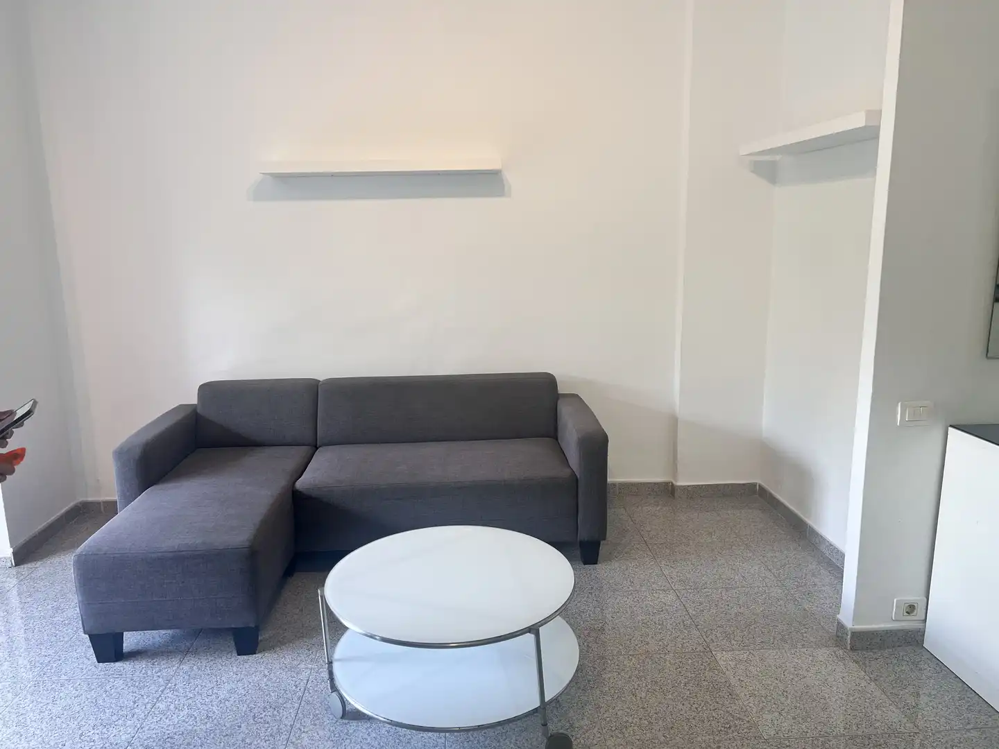 Piso de alquiler en Calle Fernando Guanarteme, 34, Santa Catalina - Canteras Sala de estar de Piso de alquiler en Las Palmas de Gran Canaria con Amueblado y Balcón