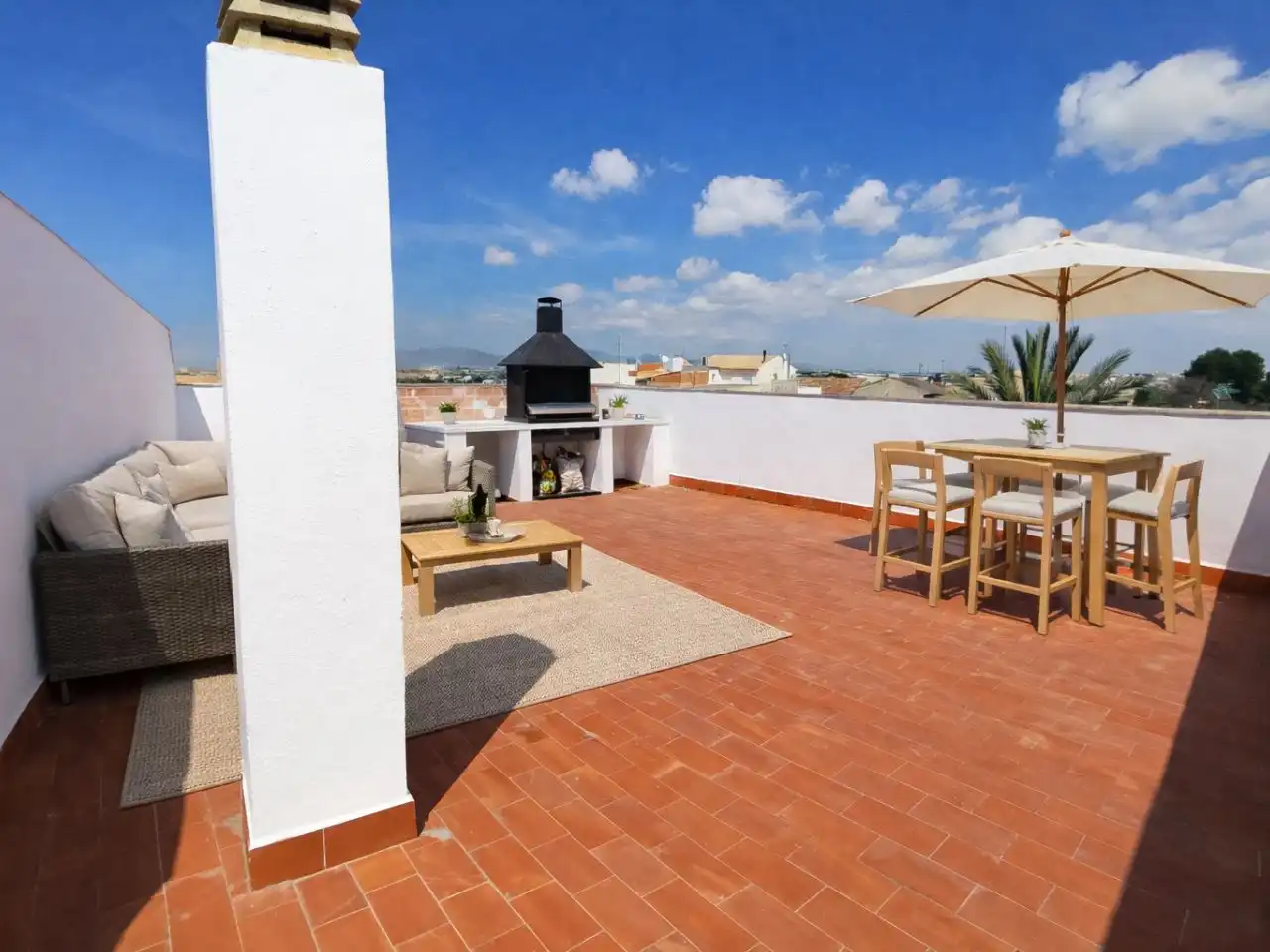 Piso en venta en Calle Sevilla, 1, Ceutí Terraza de Piso en venta en Ceutí con Terraza, Trastero y Videoportero