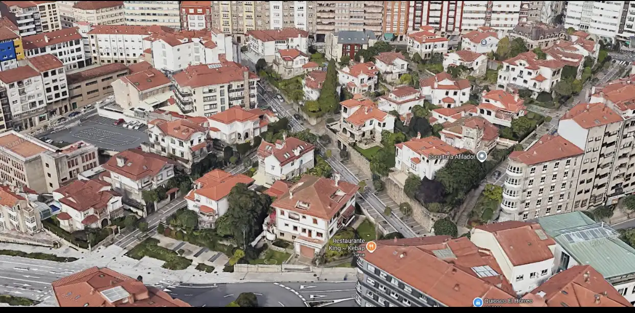 Exterior view of Houses for sale in Santiago de Compostela   with Terrace