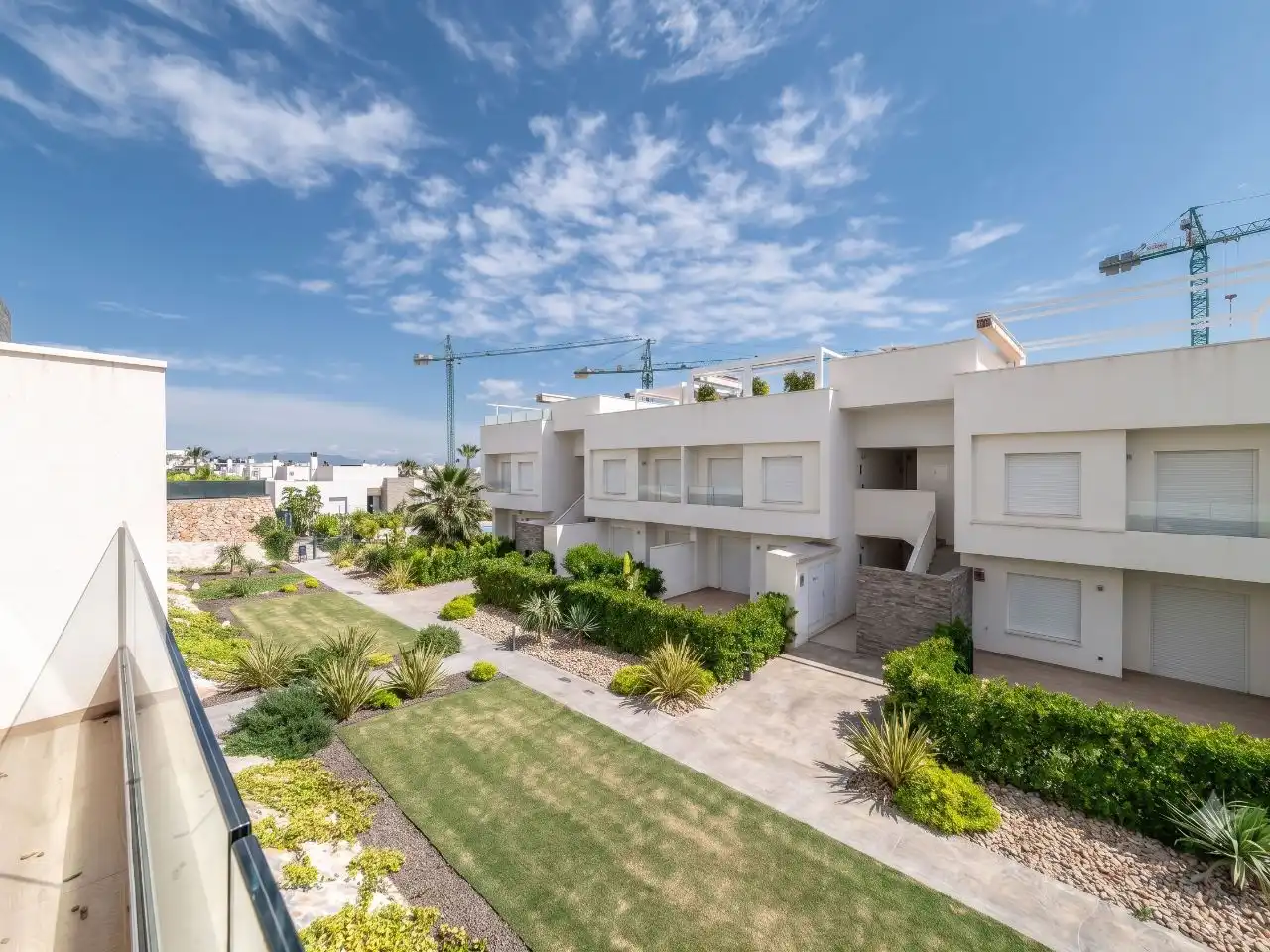 Flat for sale in Avenida Antonio Pedrera Soler, 15, Algorfa Exterior view of Flat for sale in Algorfa with Air Conditioner, Terrace and Swimming Pool