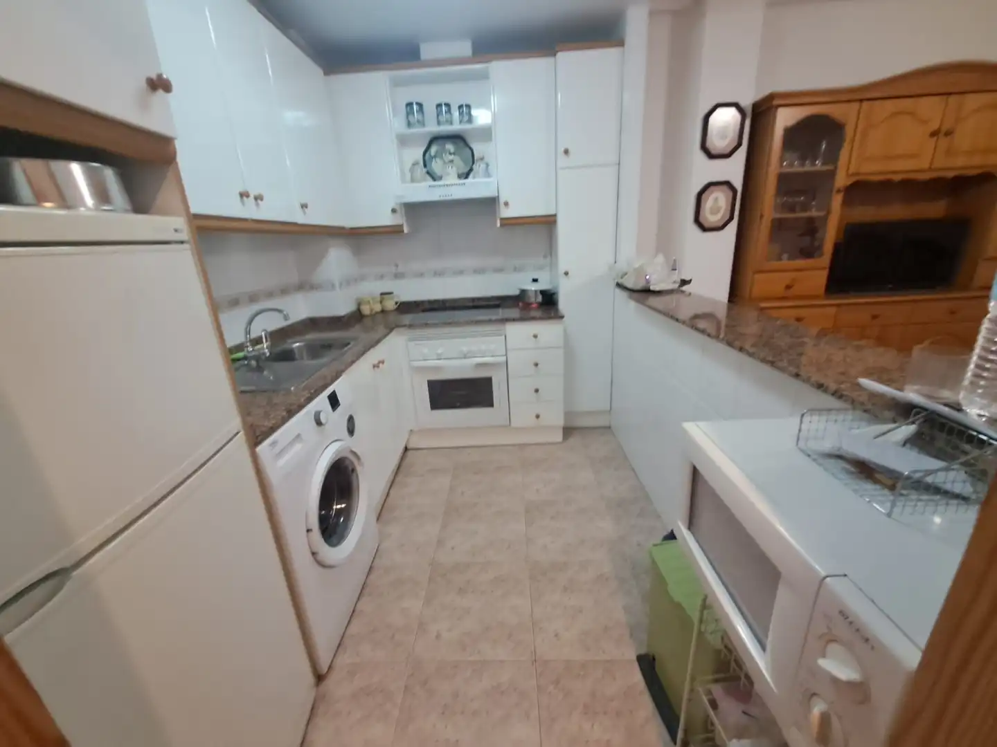 Cocina de Piso de alquiler en San Javier con Aire acondicionado, Amueblado y Horno