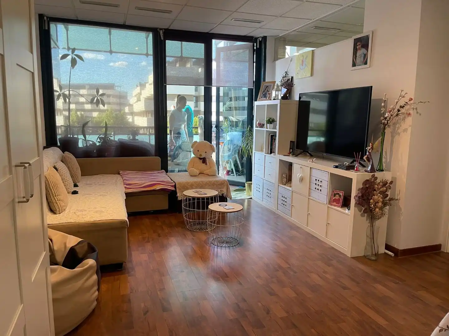 Loft en venta en Avenida del Puente Cultural, 8, Dehesa Vieja - Puente Cultural Sala de estar de Loft en venta en San Sebastián de los Reyes con Aire acondicionado y Balcón