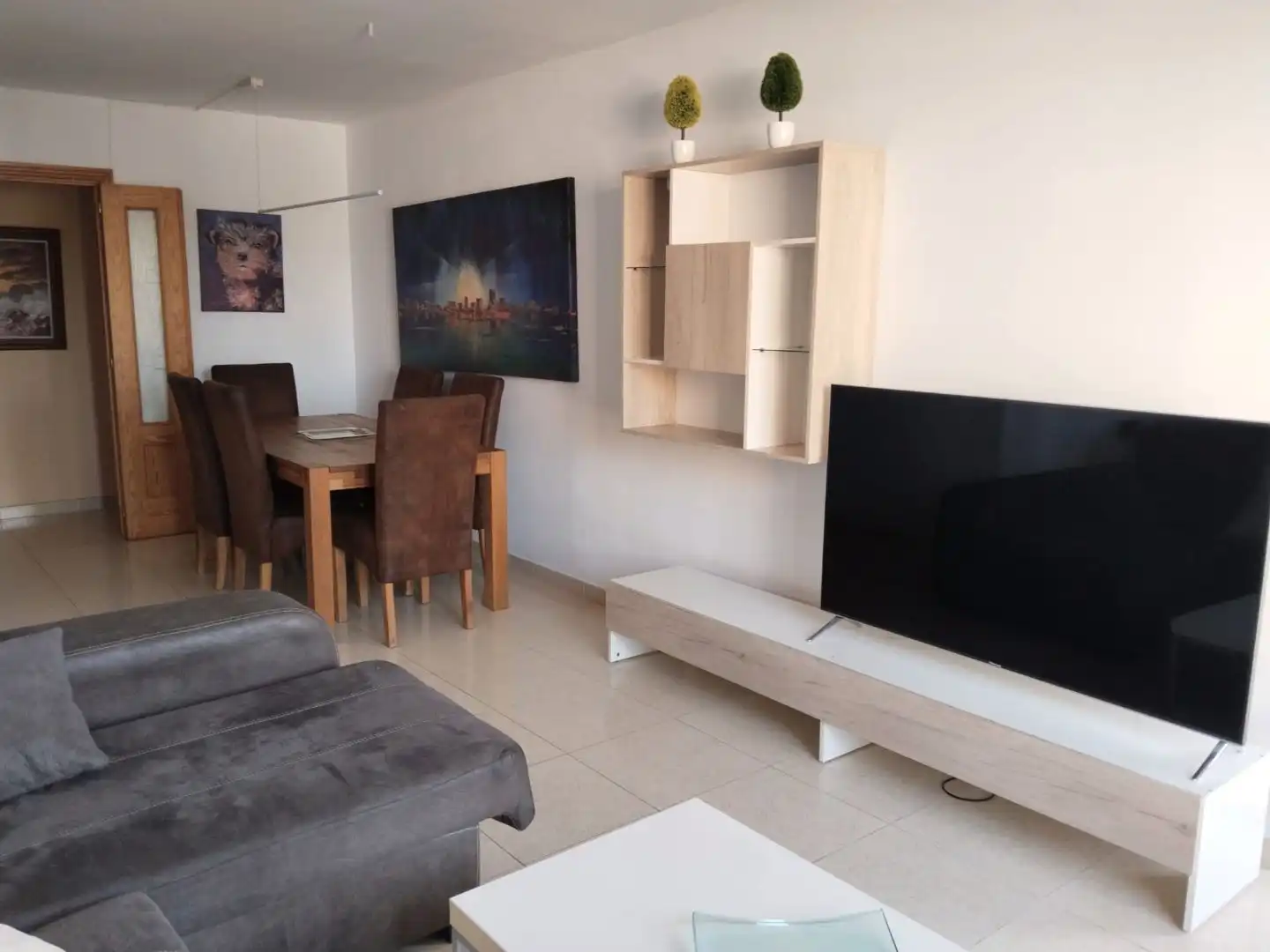 Living room of Flat for sale in Manacor  with Air Conditioner, Terrace and Storage room