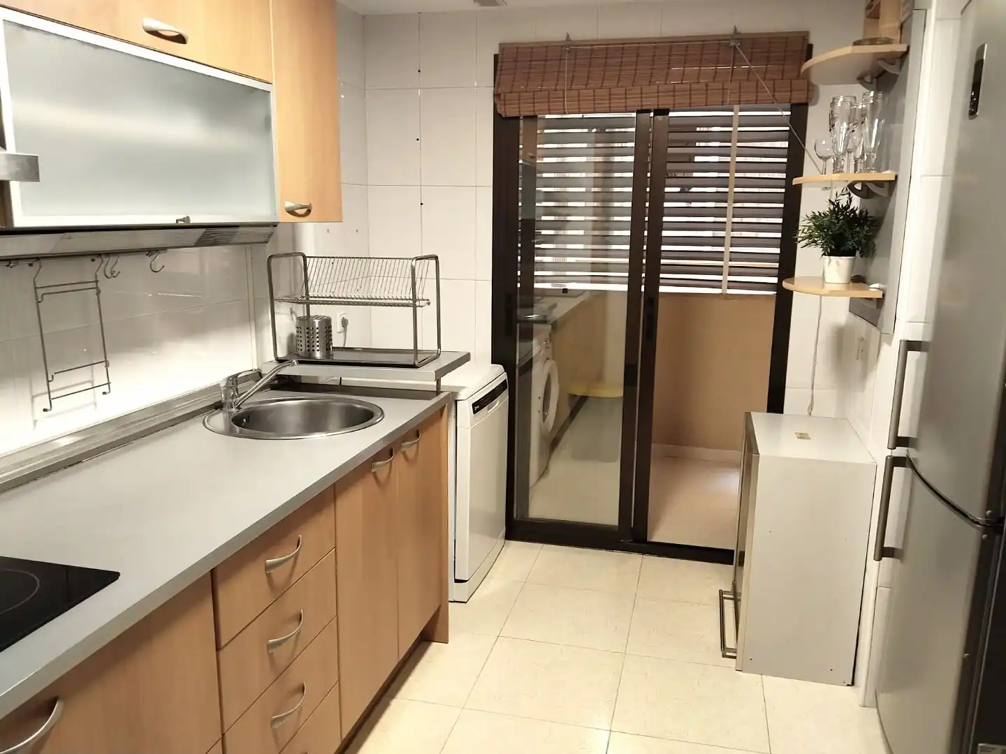 Kitchen of Flat for sale in Manacor  with Air Conditioner, Terrace and Storage room