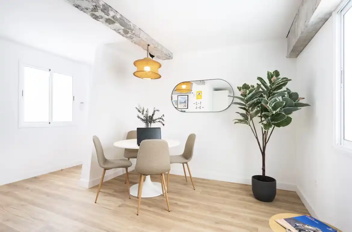 Wohnung zum Verkauf in Calle de la Rosa, 69, Toscal Esszimmer von Wohnung zum Verkauf in Santa Cruz de Tenerife Capital mit Klimaanlage