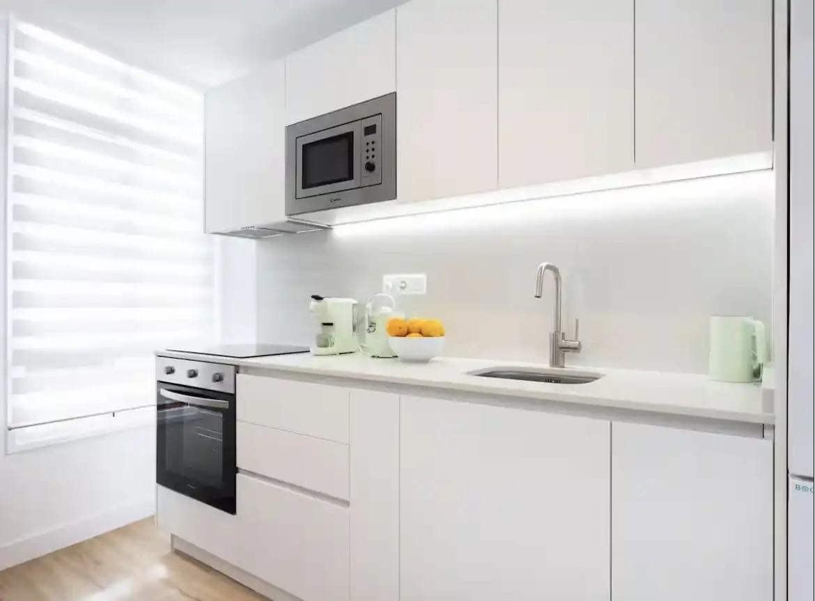Wohnung zum Verkauf in Calle de la Rosa, 69, Toscal Küche von Wohnung zum Verkauf in Santa Cruz de Tenerife Capital mit Klimaanlage