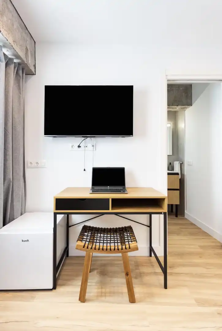 Wohnung zum Verkauf in Calle de la Rosa, 69, Toscal Schlafzimmer von Wohnung zum Verkauf in Santa Cruz de Tenerife Capital mit Klimaanlage