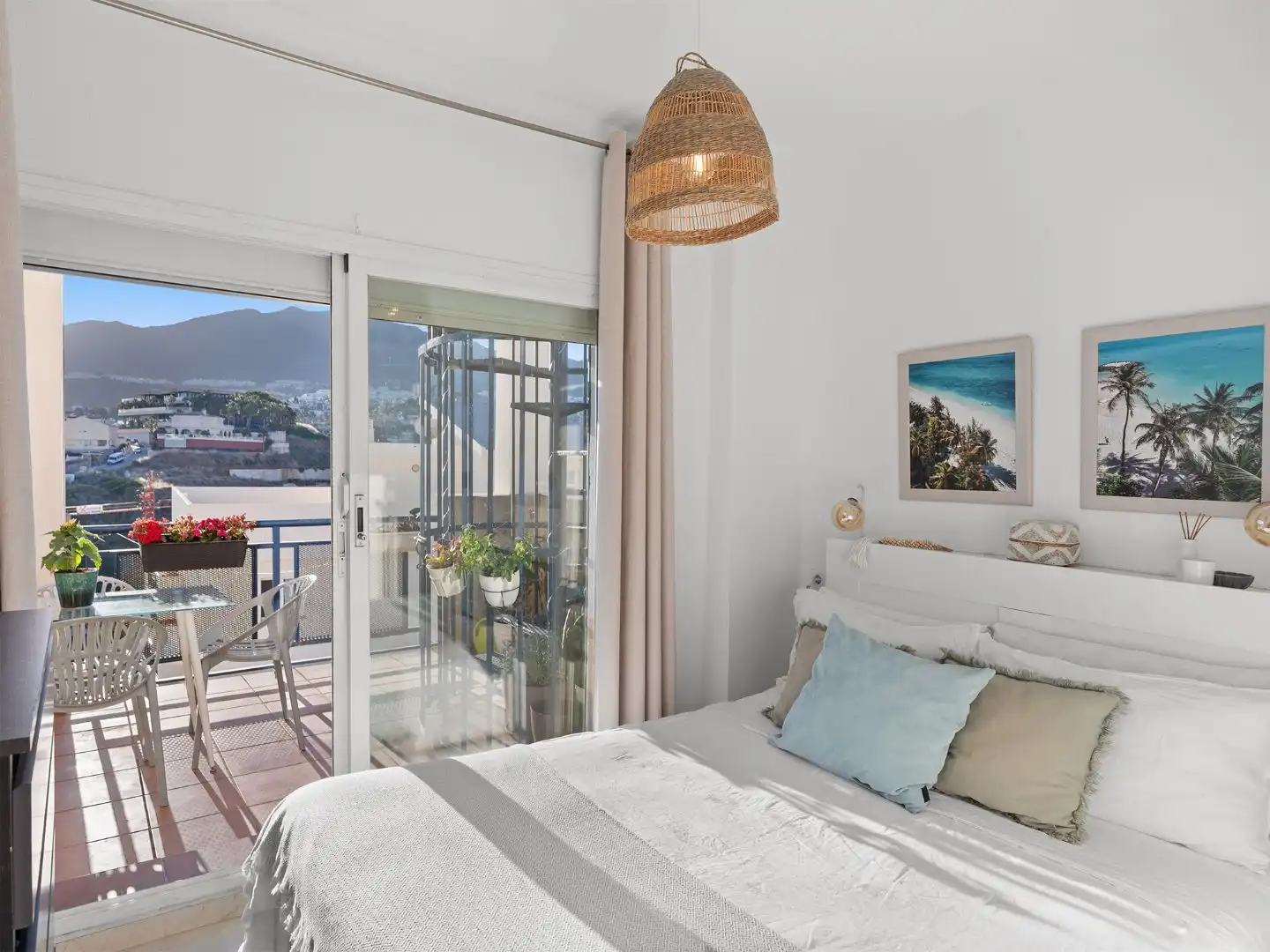 Bedroom of Attic for sale in Benalmádena  with Air Conditioner, Terrace and Swimming Pool