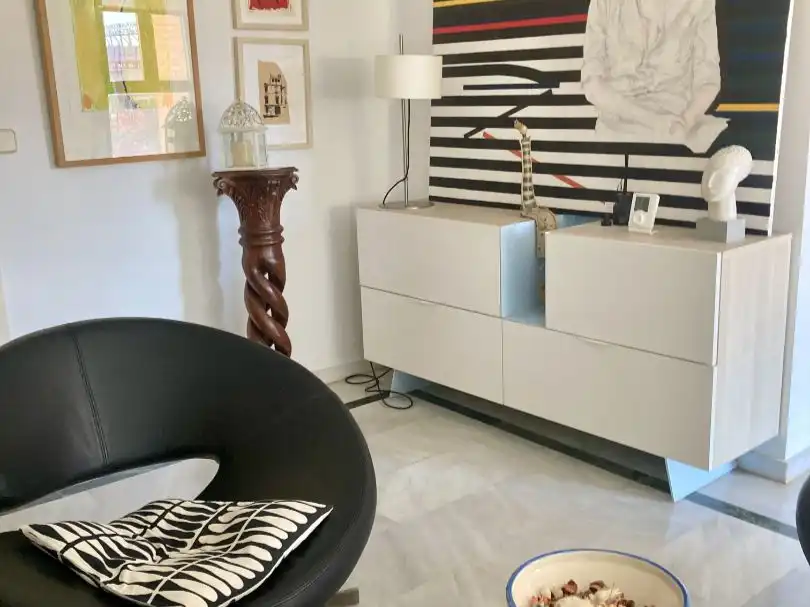 Wohnung zum Verkauf in Avenida Salvador Allende, 7, Barrio de Zaidín Wohnzimmer von Wohnung zum Verkauf in Granada mit Klimaanlage, Heizung und Parkett