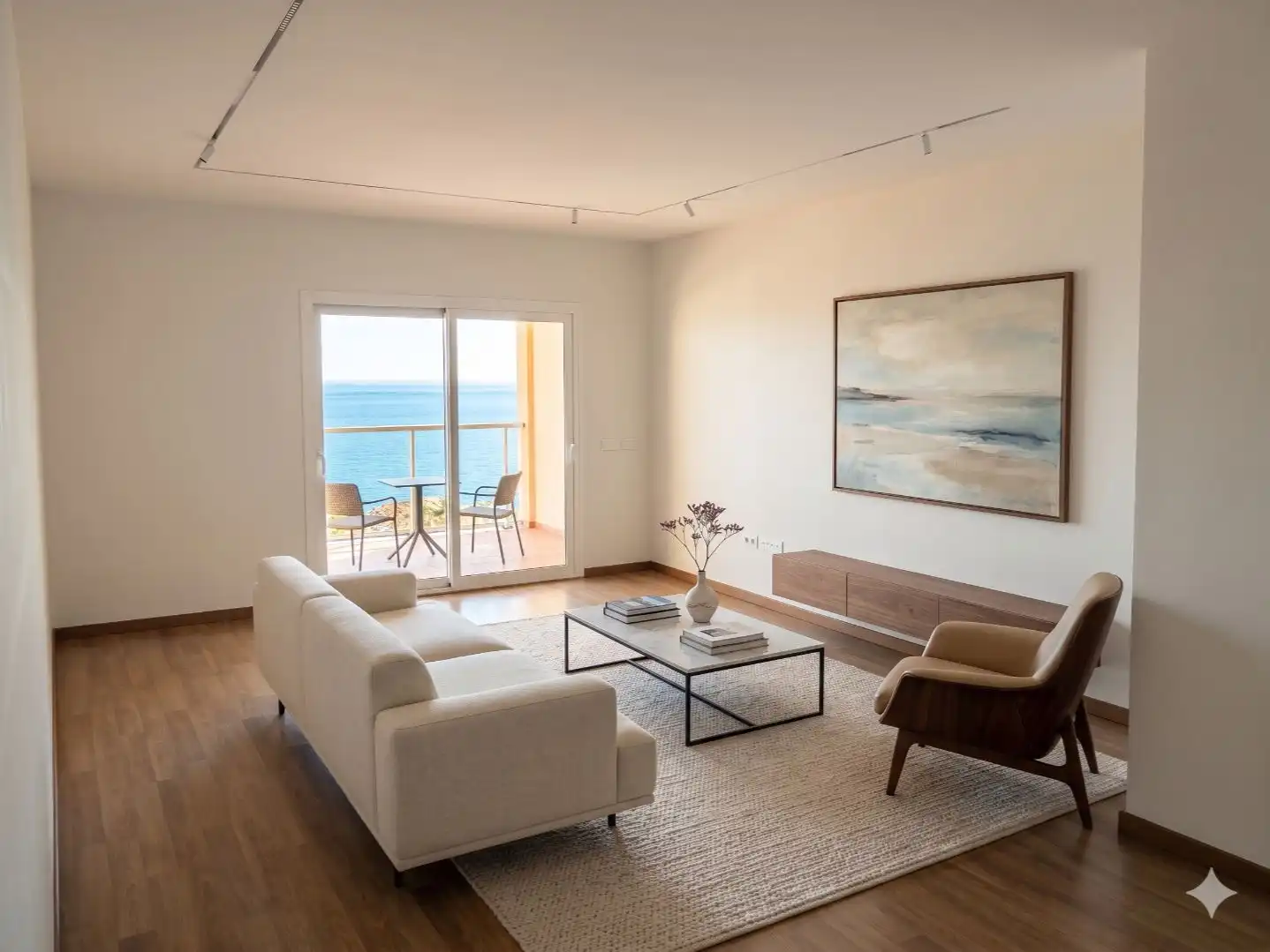 Flat for sale in Avenida de Picasso, 17, La Cala del Moral Living room of Flat for sale in Rincón de la Victoria with Air Conditioner, Terrace and Storage room