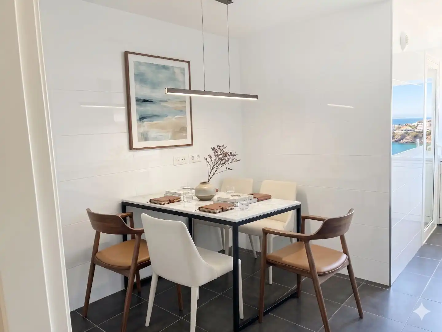Flat for sale in Avenida de Picasso, 17, La Cala del Moral Dining room of Flat for sale in Rincón de la Victoria with Air Conditioner, Terrace and Storage room